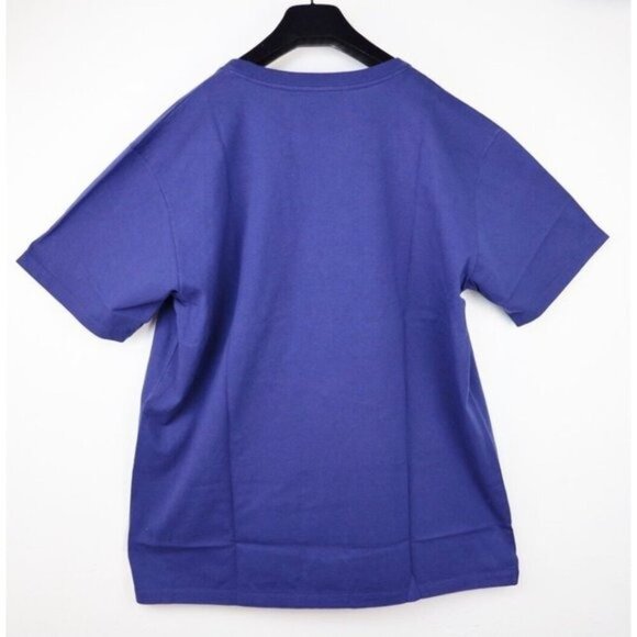 NWT Gucci Oversized Cotton Oval Interlocking GG Logo Blue T-Shirt size L - Picture 6 of 16